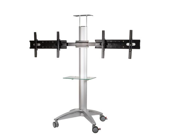  Подставка для телевизора Arm Media PT-STAND-15 серебристый 26"-55" макс.120кг напольный наклон 