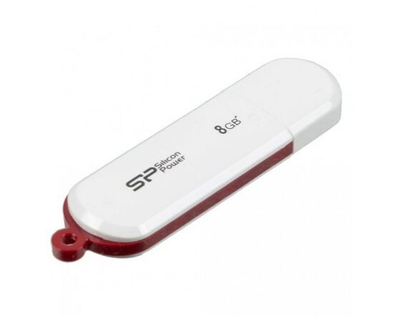  USB  8GB  Silicon Power  LuxMini 320  белый 