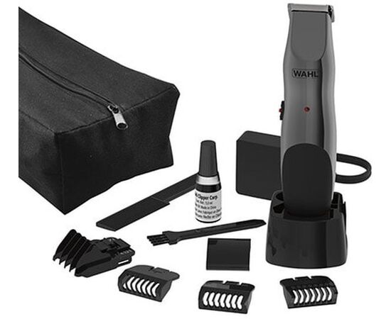  Триммер Wahl Groomsman Rechargeable черный (насадок 4шт) 