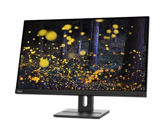  Монитор Lenovo E27q-20 (62D0GAR1CB) Black, 27" 16:9, IPS, 2560 x 1440, 4ms, 350cd, 75Hz, 1xHDMI, 1xDP, SPK, HAS 