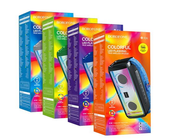  Колонка Bluetooth 5.3 5W 1500mAh Borofone BR26 (Grey) 