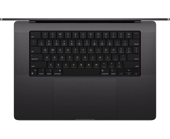  Ноутбук Apple MacBook Pro A3403 (MX2X3HN/A) 16.2", Retina XDR, Apple M4 Pro 14 core 4ГГц, 14 ядра, 24ГБ 512ГБ SSD, Mac OS, черный космос 