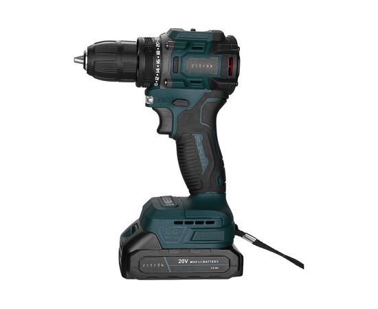  Шуруповерт Zitrek Greenpower 20 Pro (085-1314) аккум. патрон быстрозажимной (кейс в комплекте) 