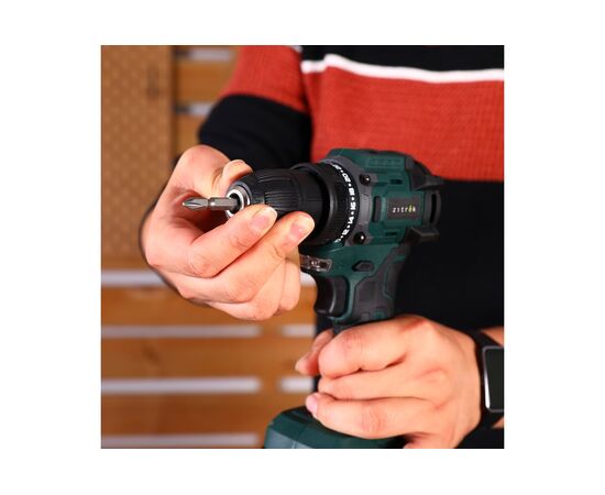  Шуруповерт Zitrek Greenpower 20 Pro (085-1314) аккум. патрон быстрозажимной (кейс в комплекте) 