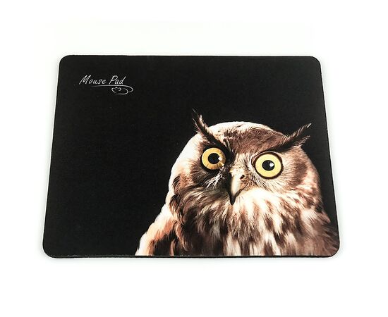  Коврик для компьютерной мыши Dialog PM-H15 Owl (black) (69870) 