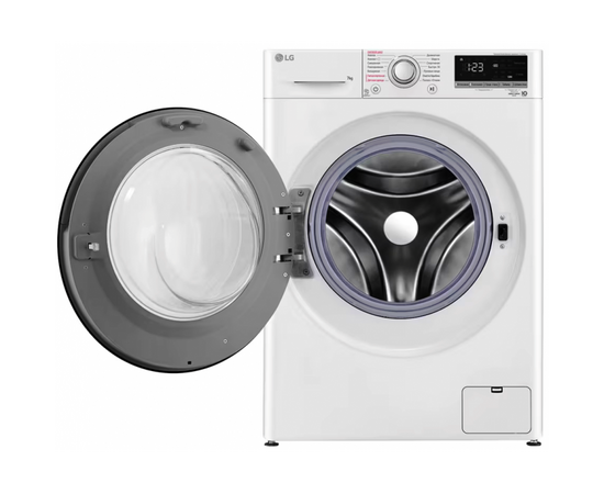  Стиральная машина LG F2V3HS4W класс: A загр.фронтальная макс.:7кг белый инвертер 