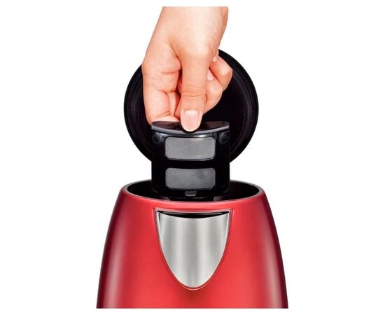  Чайник Tefal KI270530 1.7л. 2400Вт красный (металл) 