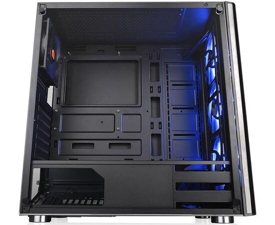  Корпус Thermaltake V200 TG RGB CA-1K8-00M1WN-01 Black/Win/SPCC/Tempered Glass*1/120mm RGB Fans*3 + 120mm Standard Fan*1 