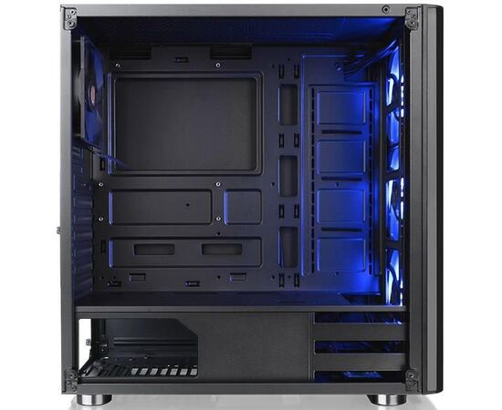  Корпус Thermaltake V200 TG RGB CA-1K8-00M1WN-01 Black/Win/SPCC/Tempered Glass*1/120mm RGB Fans*3 + 120mm Standard Fan*1 